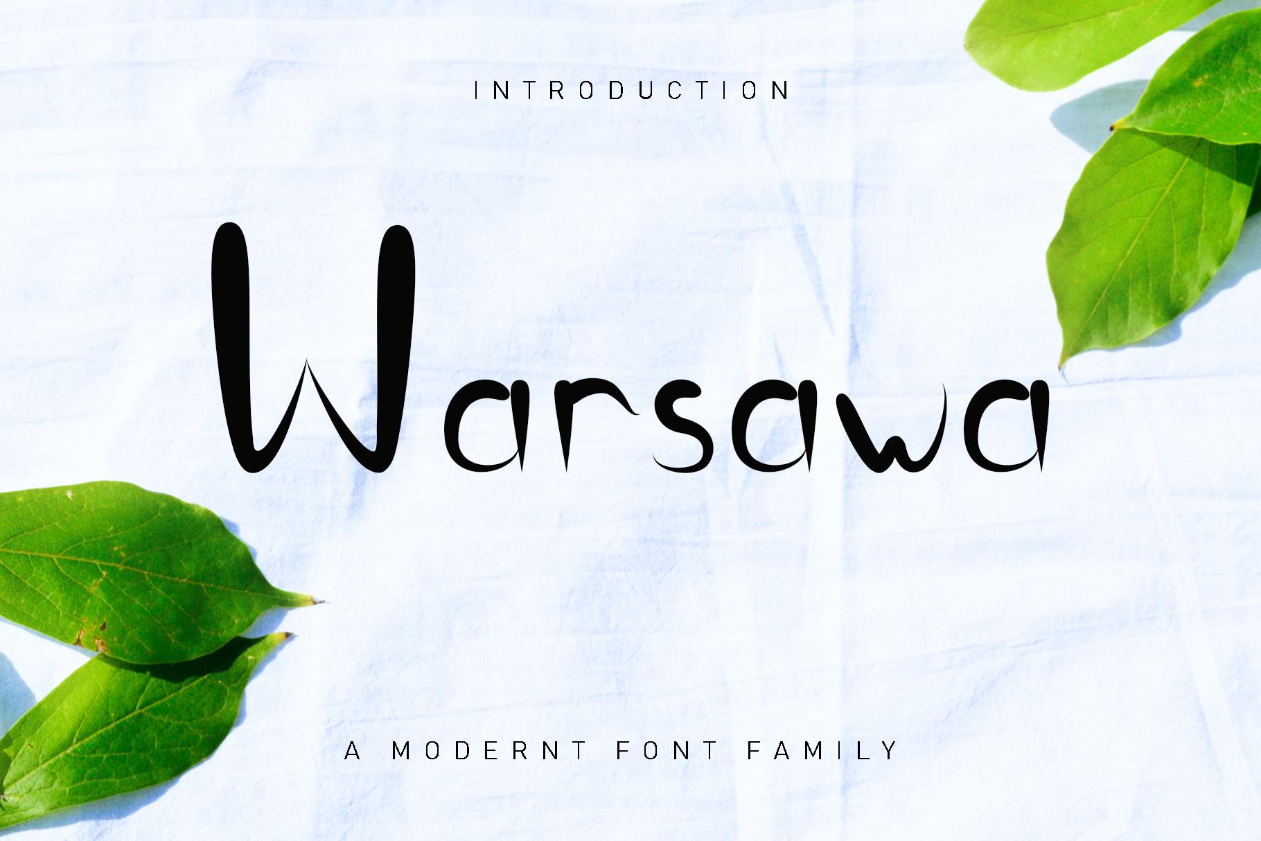 Warsawa Font