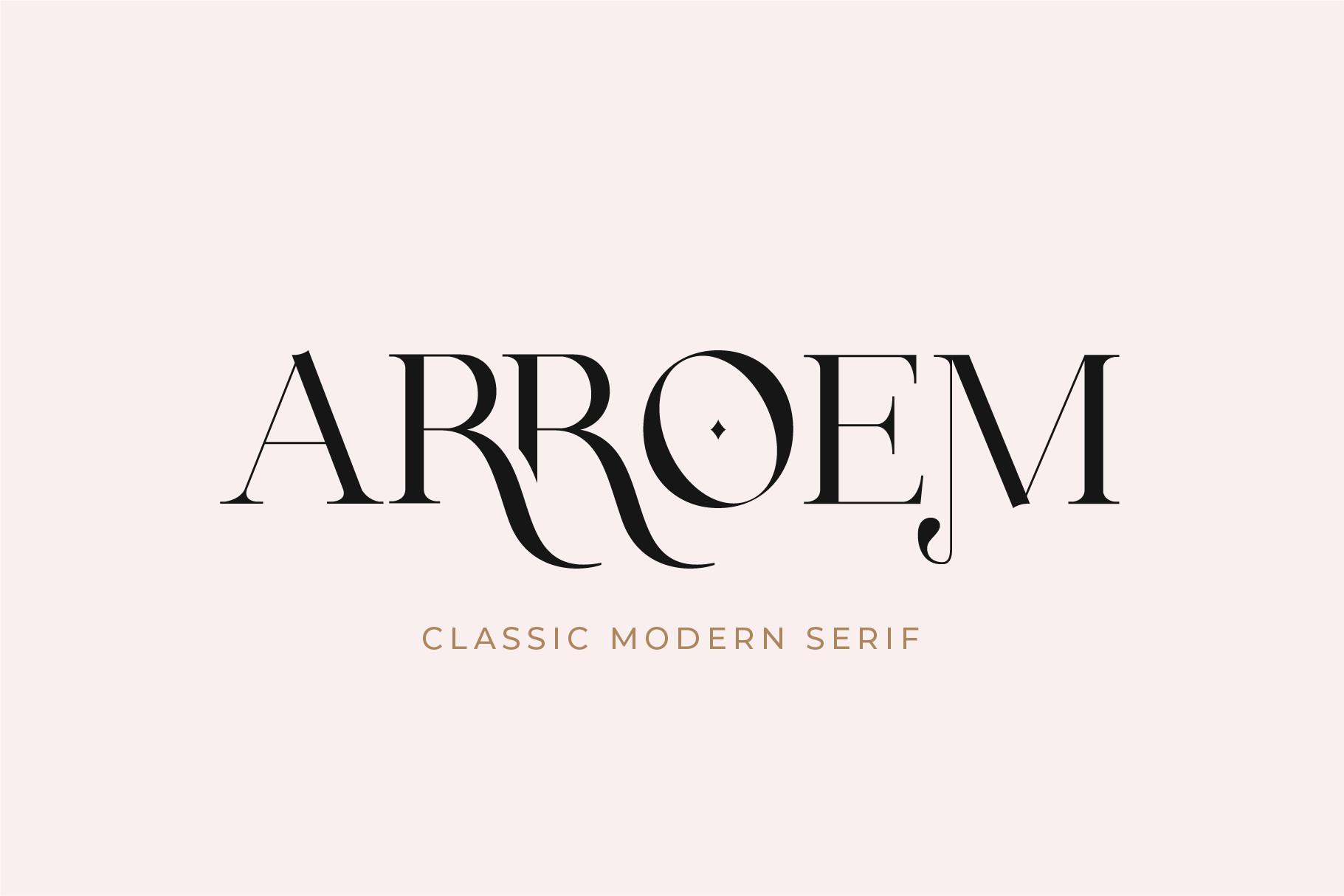 Arroem Font