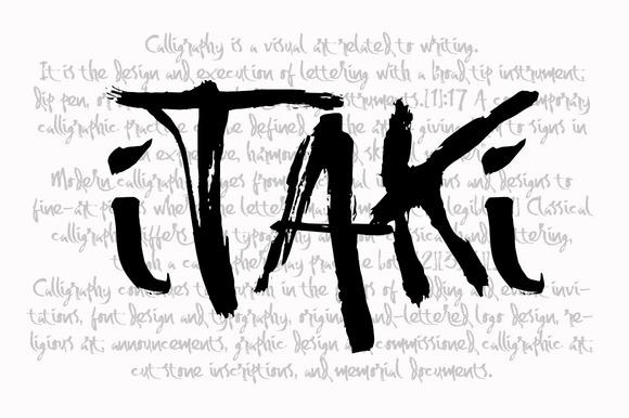 Itaki Font