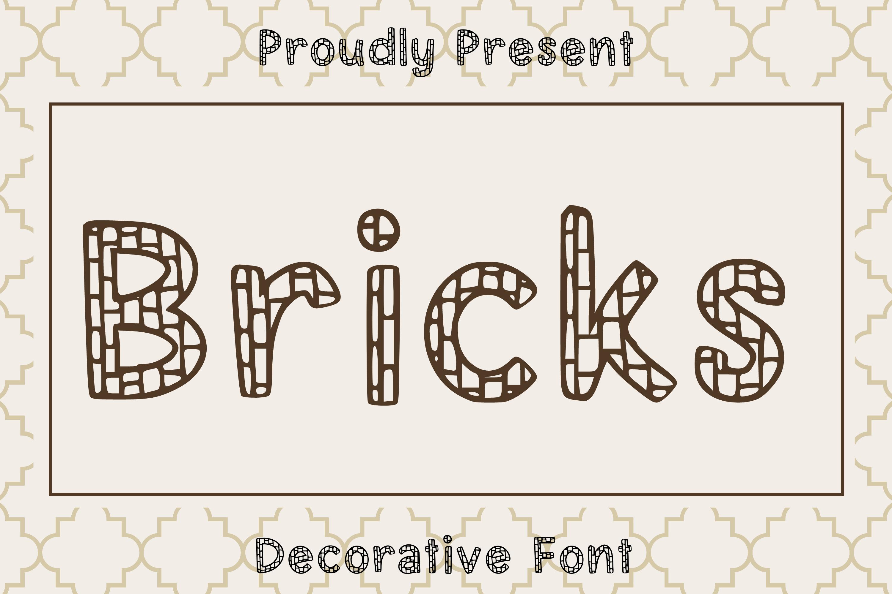 Bricks Font