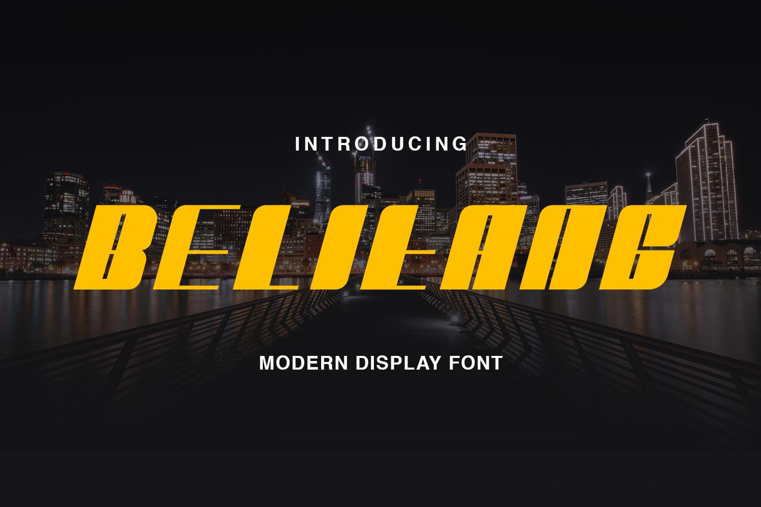 Belitang Font