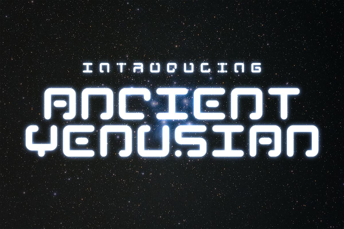 Ancient Venusian Font