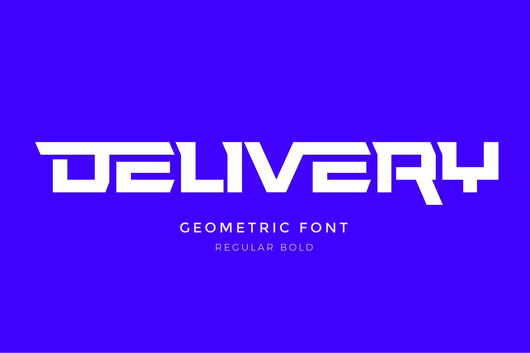 Delivery Font