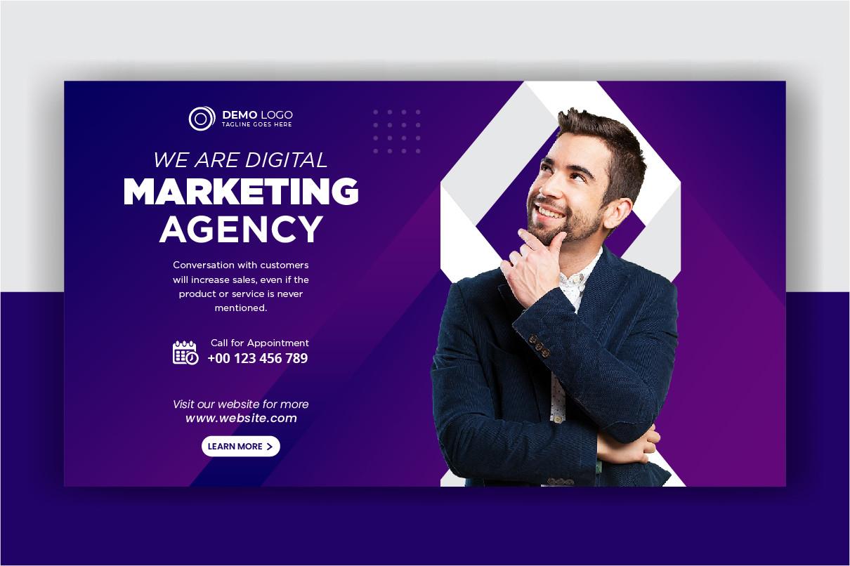Digital Marketing Web Banner Template