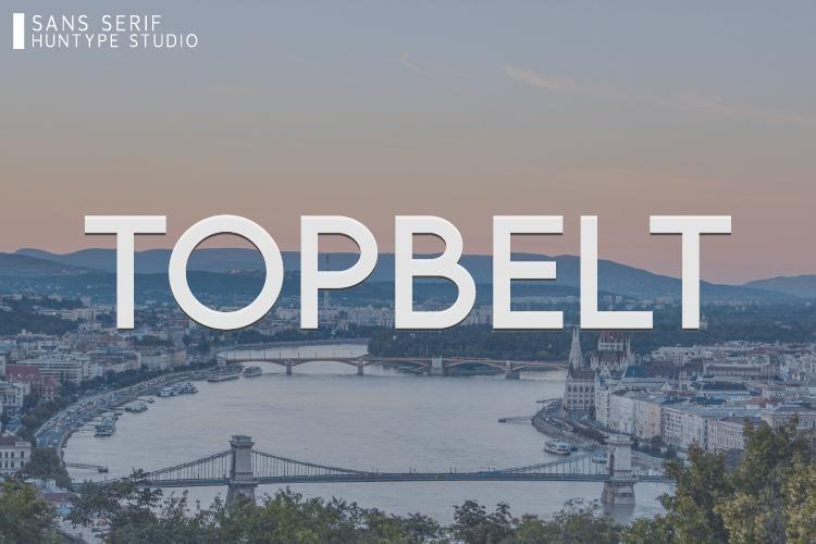 Topbelt Font