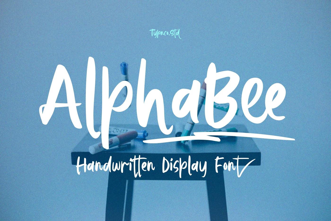 AlphaBee Font