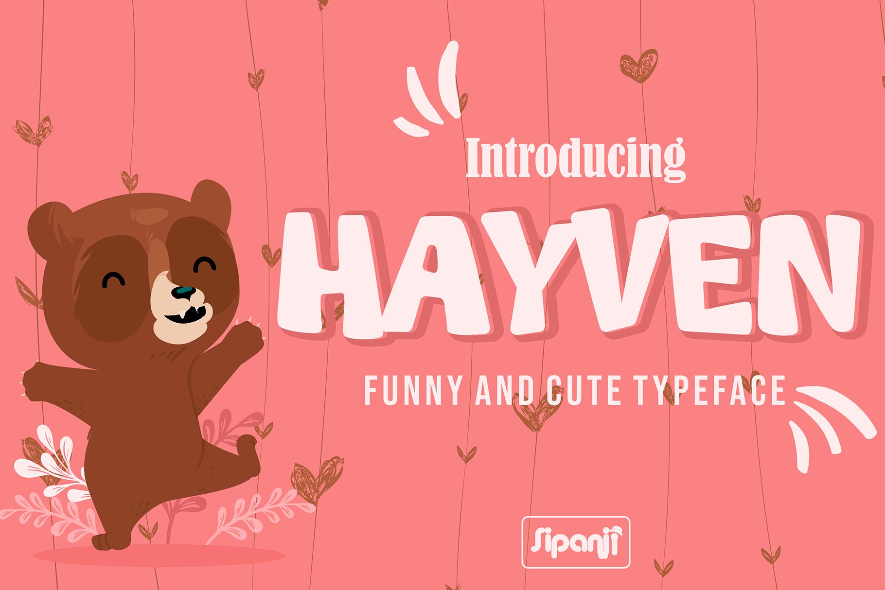 Hayven Font