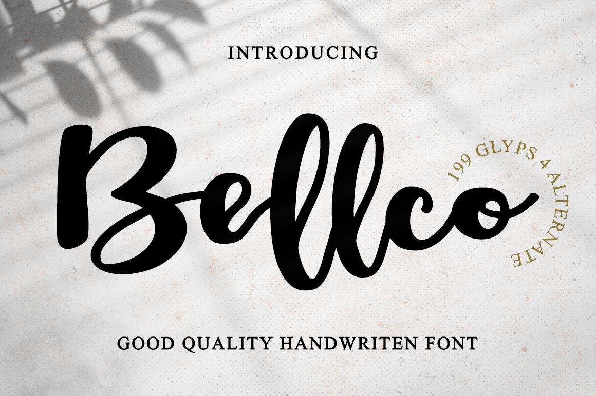 Bellco Font