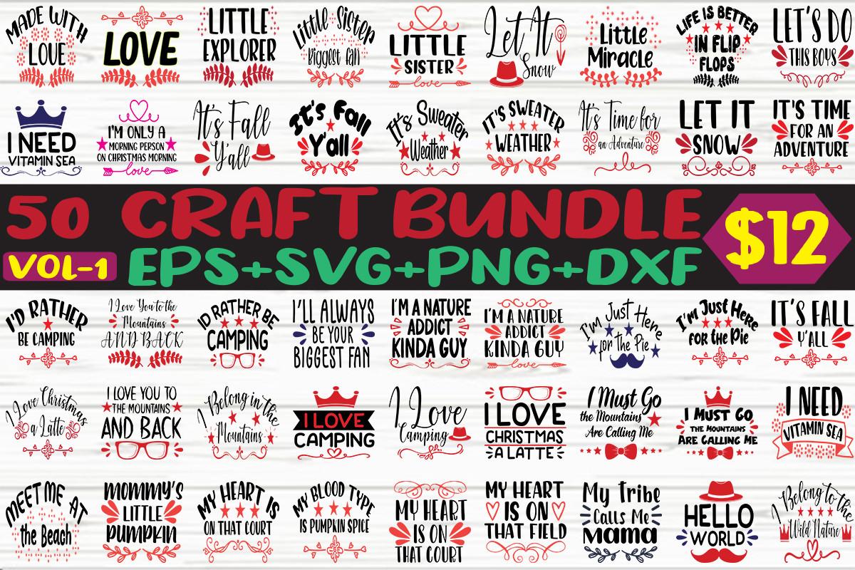 CRAFT BUNDLE 50 DESIGN. Vol.1