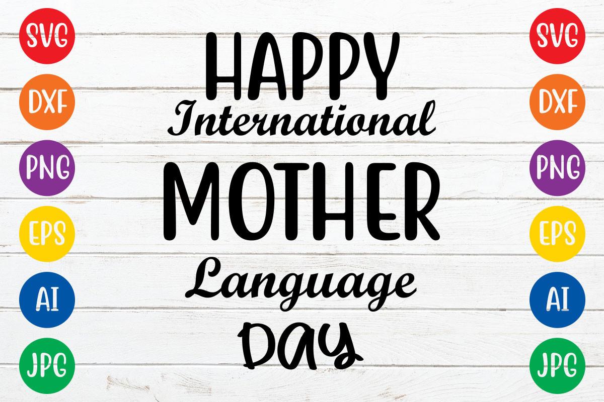 Happy INTERNATIONAL MOTHER LANGUAGE DAY