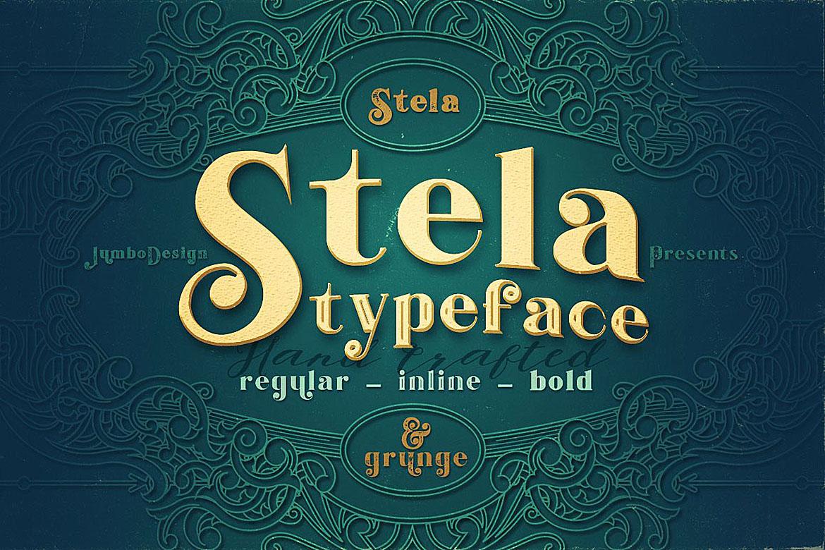 Stela Family Font