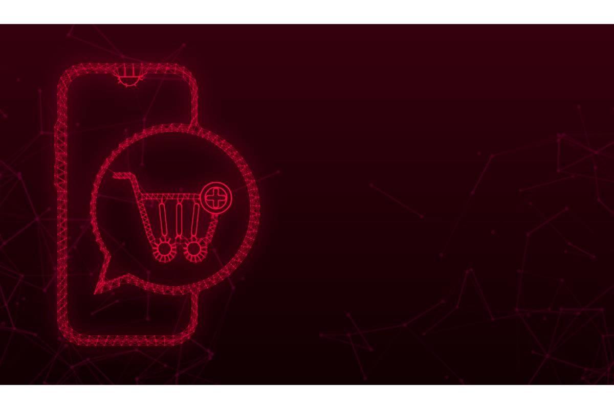 Add to Cart Icon with Hands. Shopping