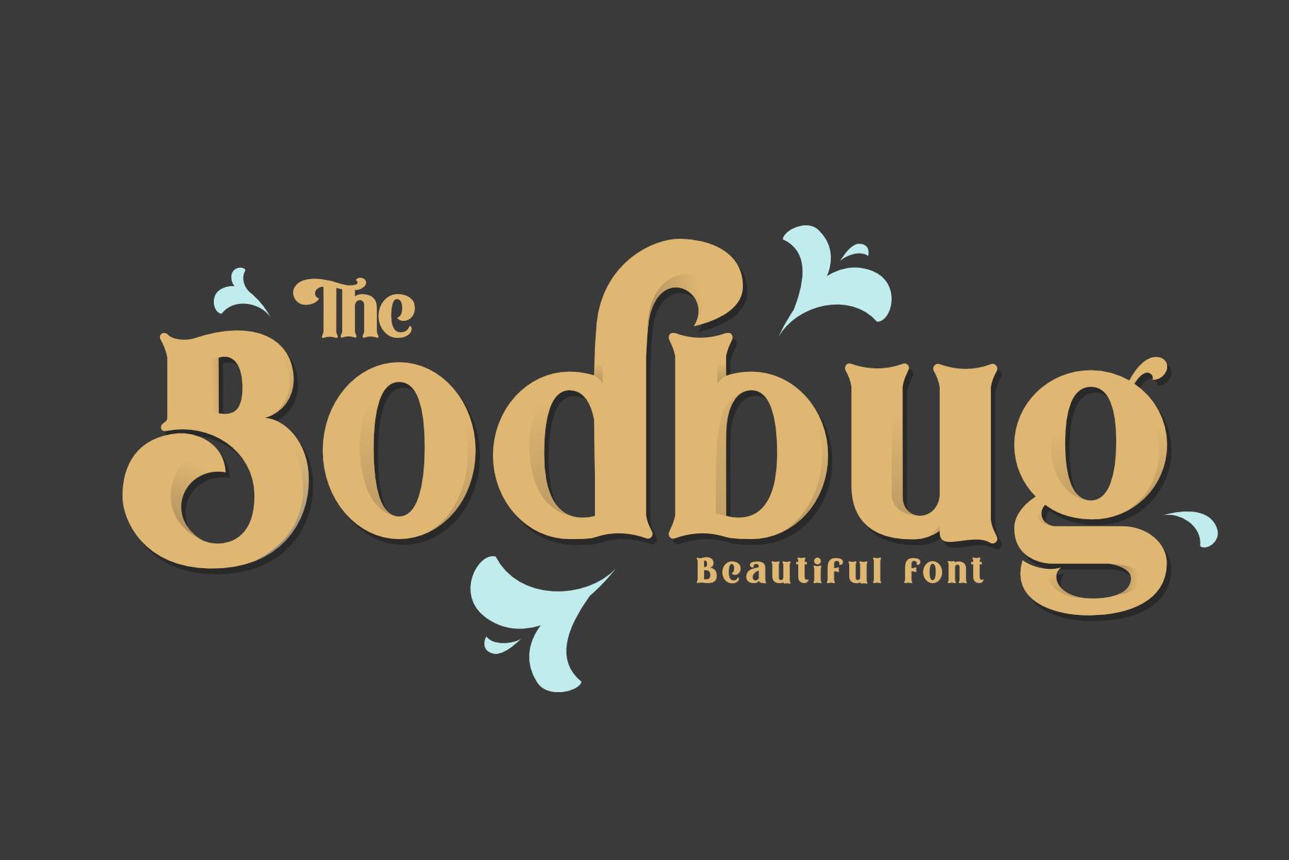 The Bodbug Font