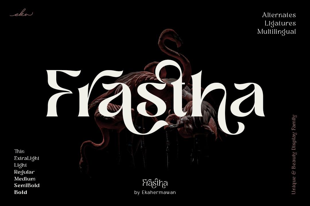 Frastha Font