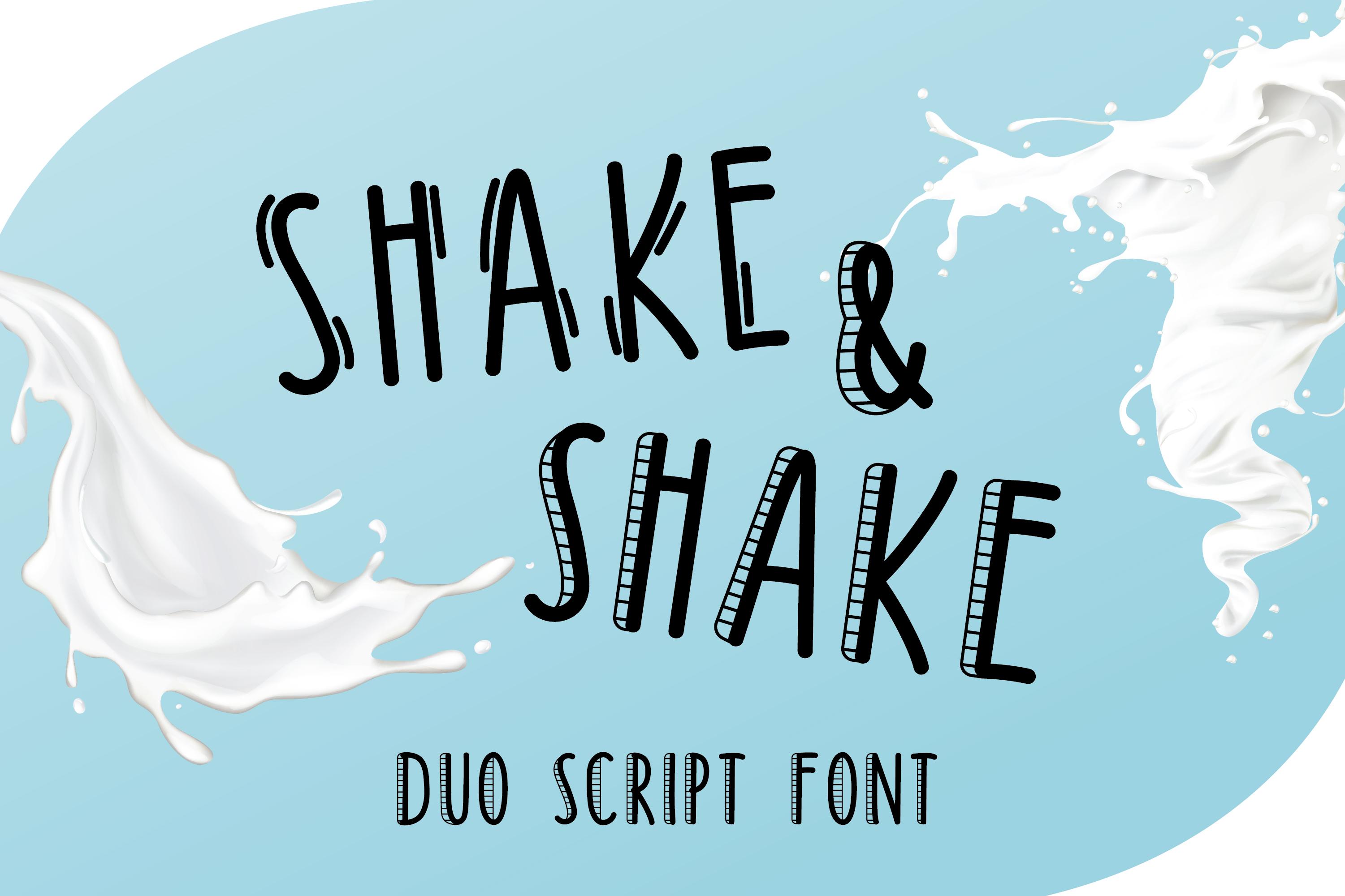 Shake & Shake Font