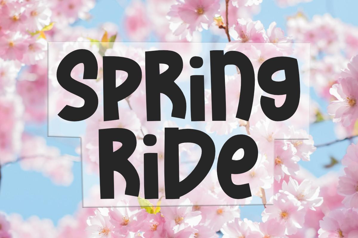 Spring Ride Font