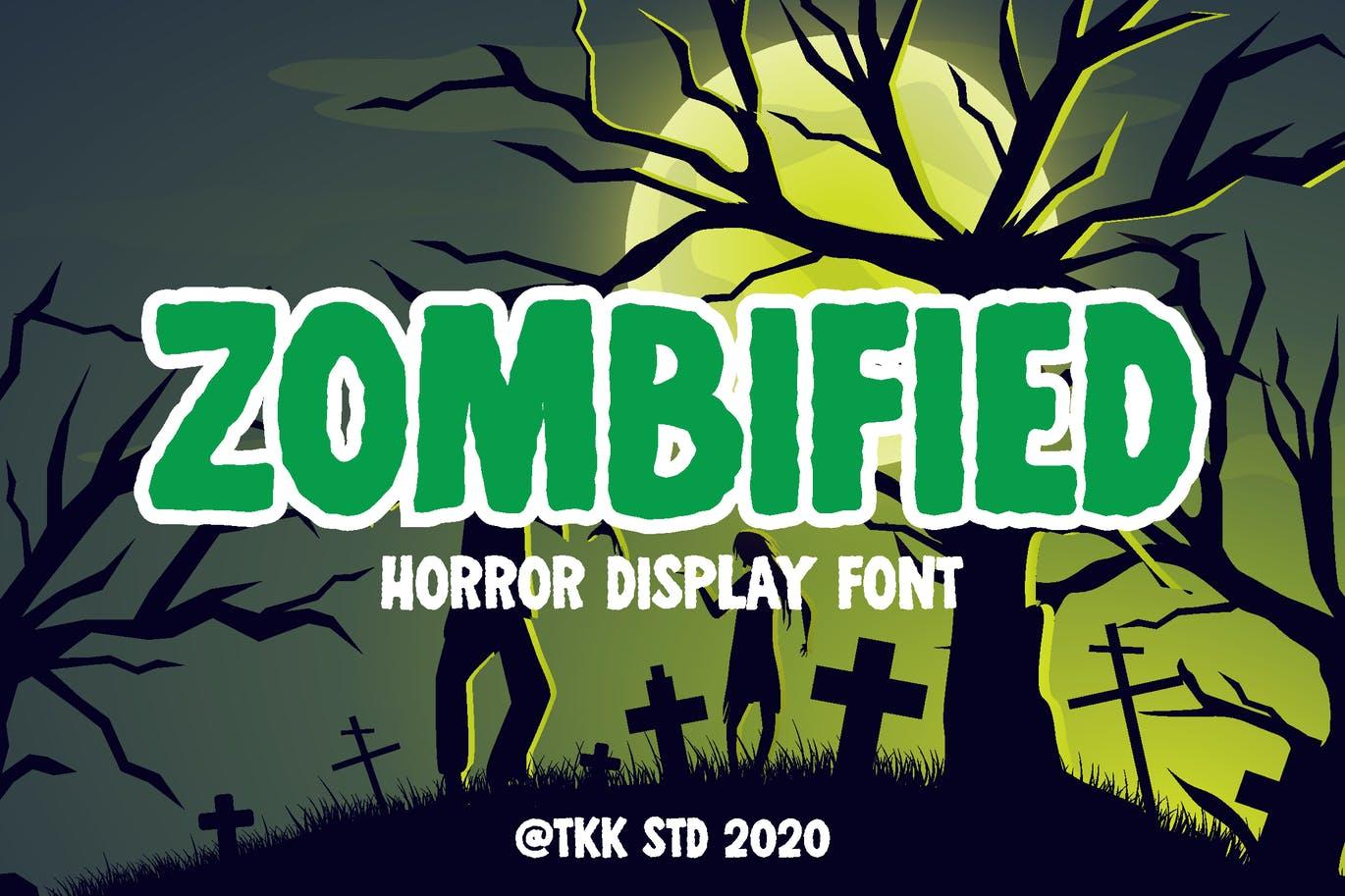 Zombified Font