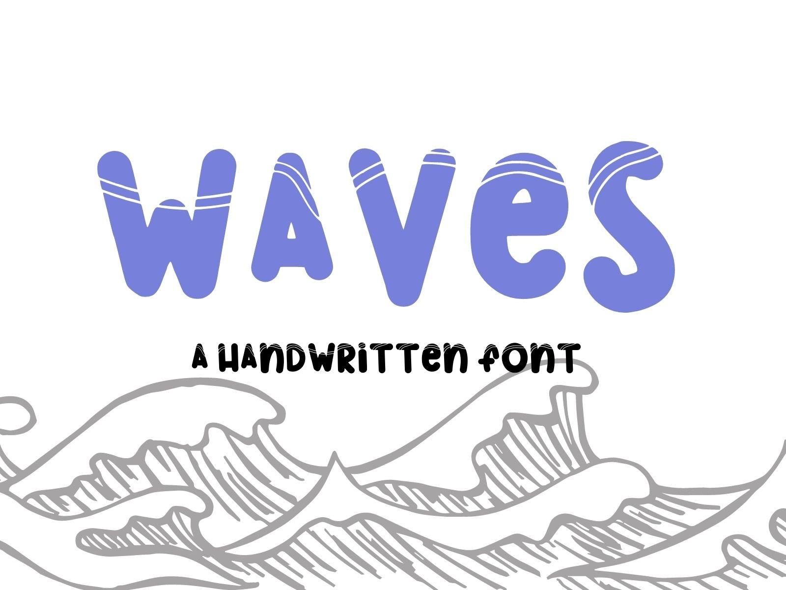 Waves Font