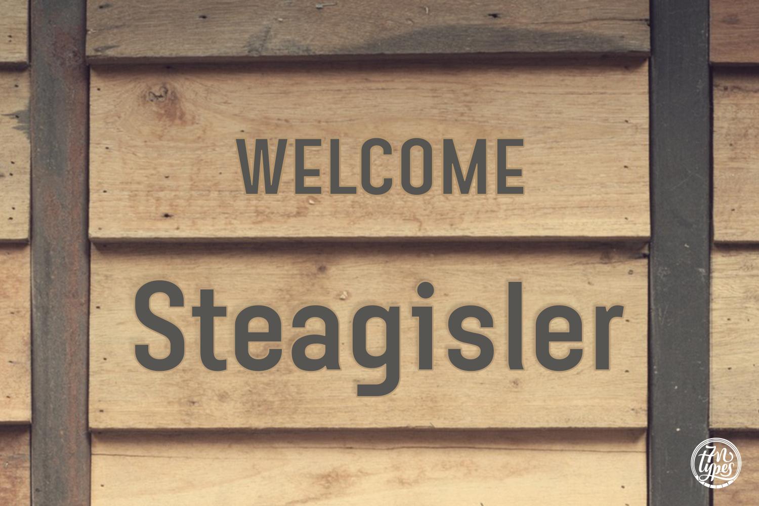 Steagisler Font
