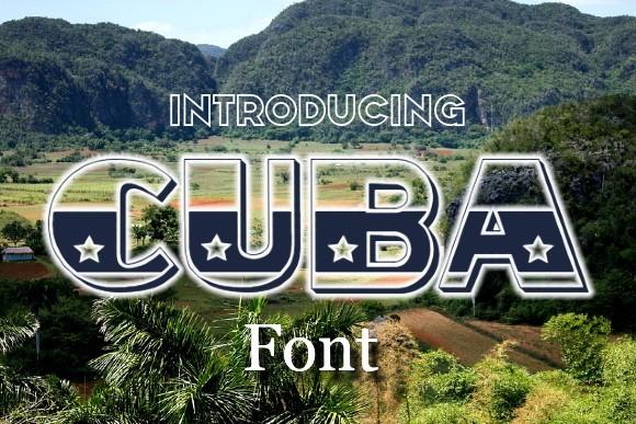 Cuba Font