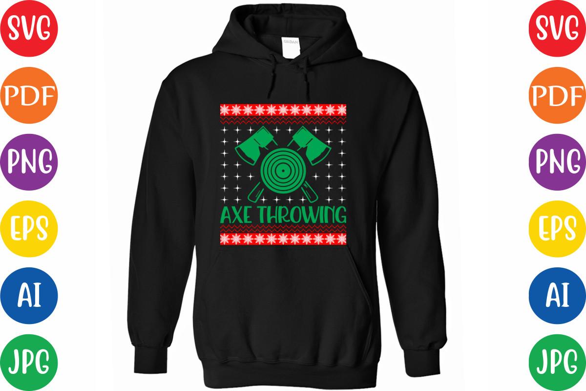 Christmas Design- Axe Throwing