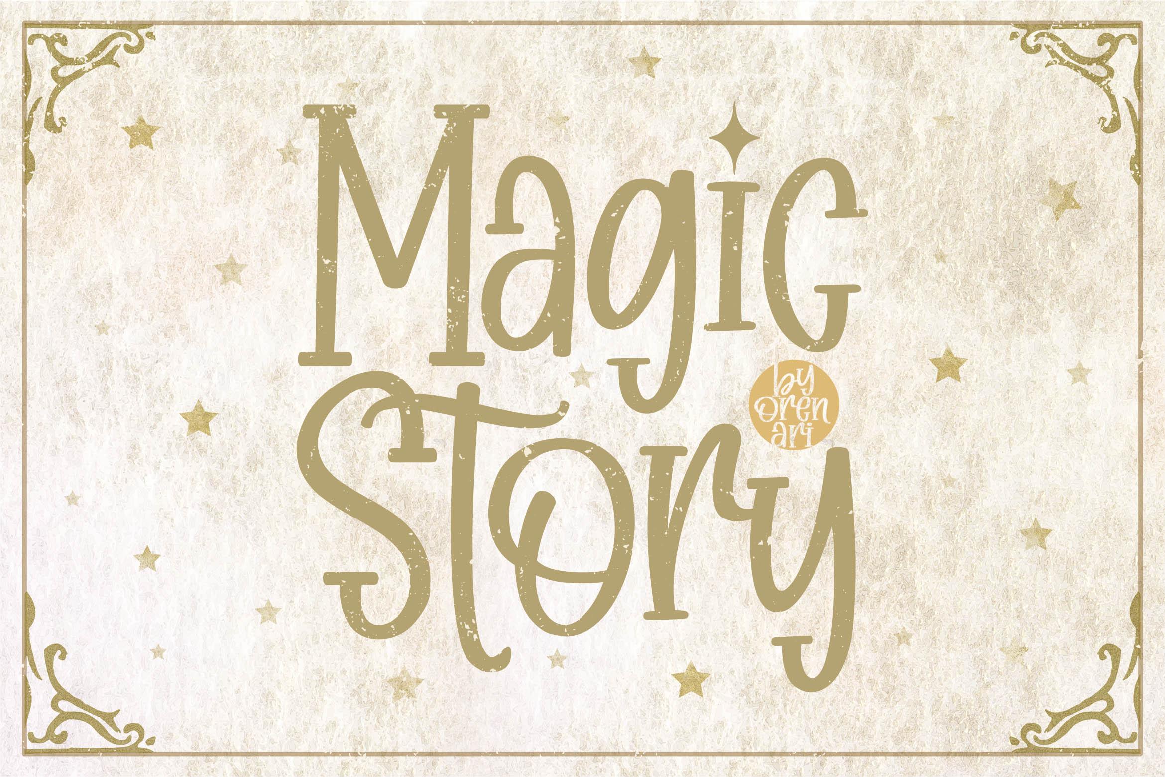 Magic Story Font