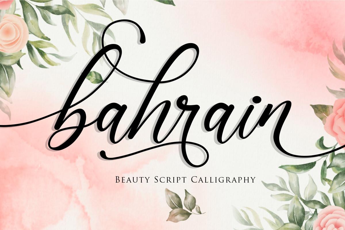 Bahrain Font