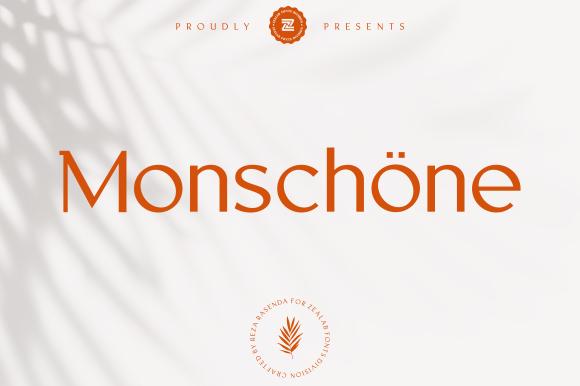 Monschone Font