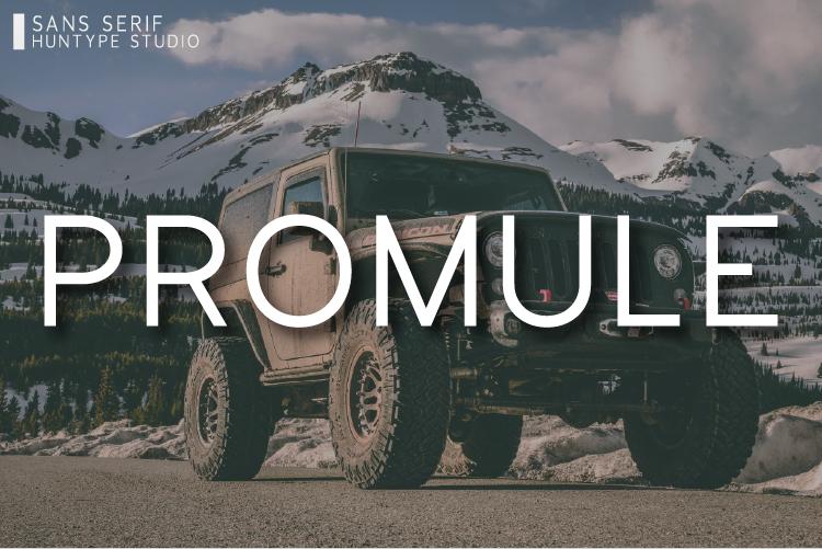 Promule Font