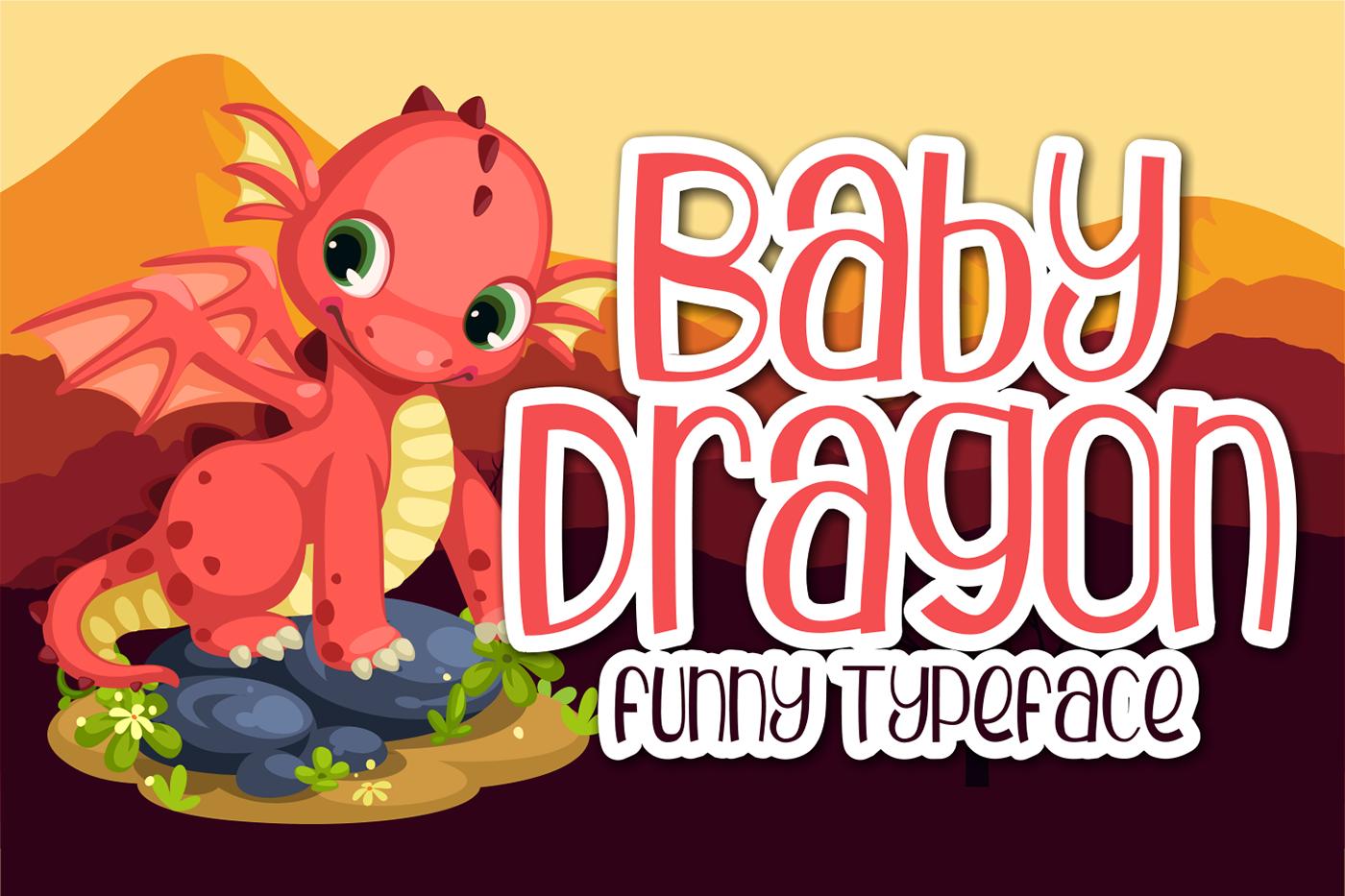 Baby Dragon Font