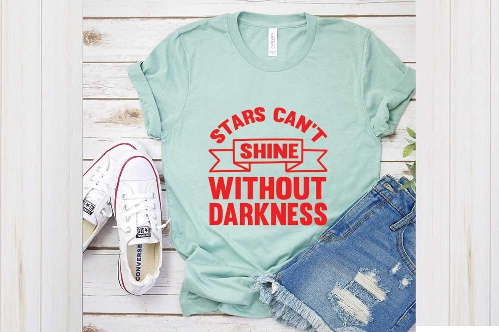 Mental Health Svg Design, Stars Can't