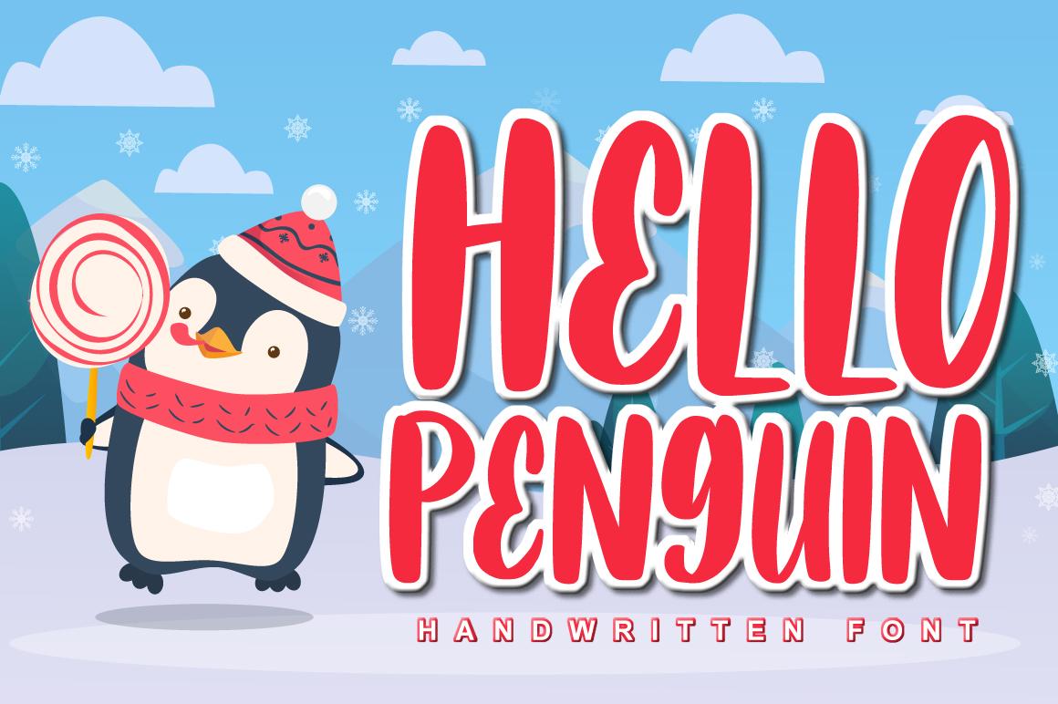 Hello Penguin Font