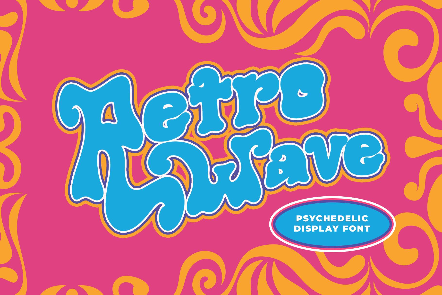 Retro Wave Font
