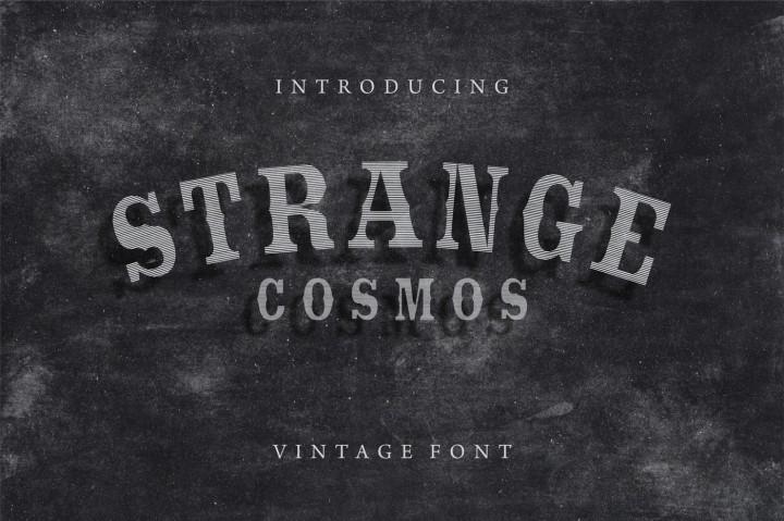 Strange Cosmos Font