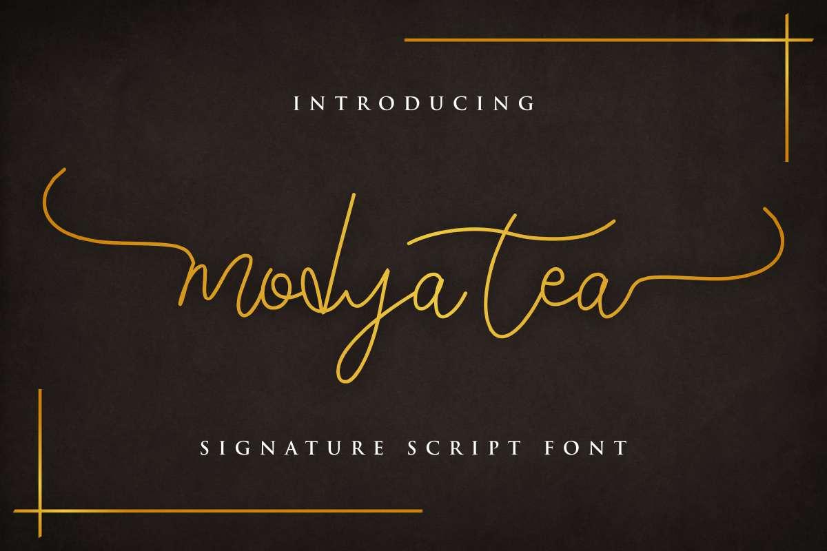 Modya Tea Font