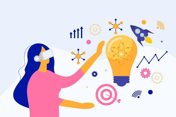 Innovation Concept with Ideas