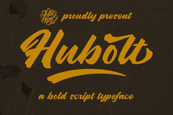 Hubolt Font