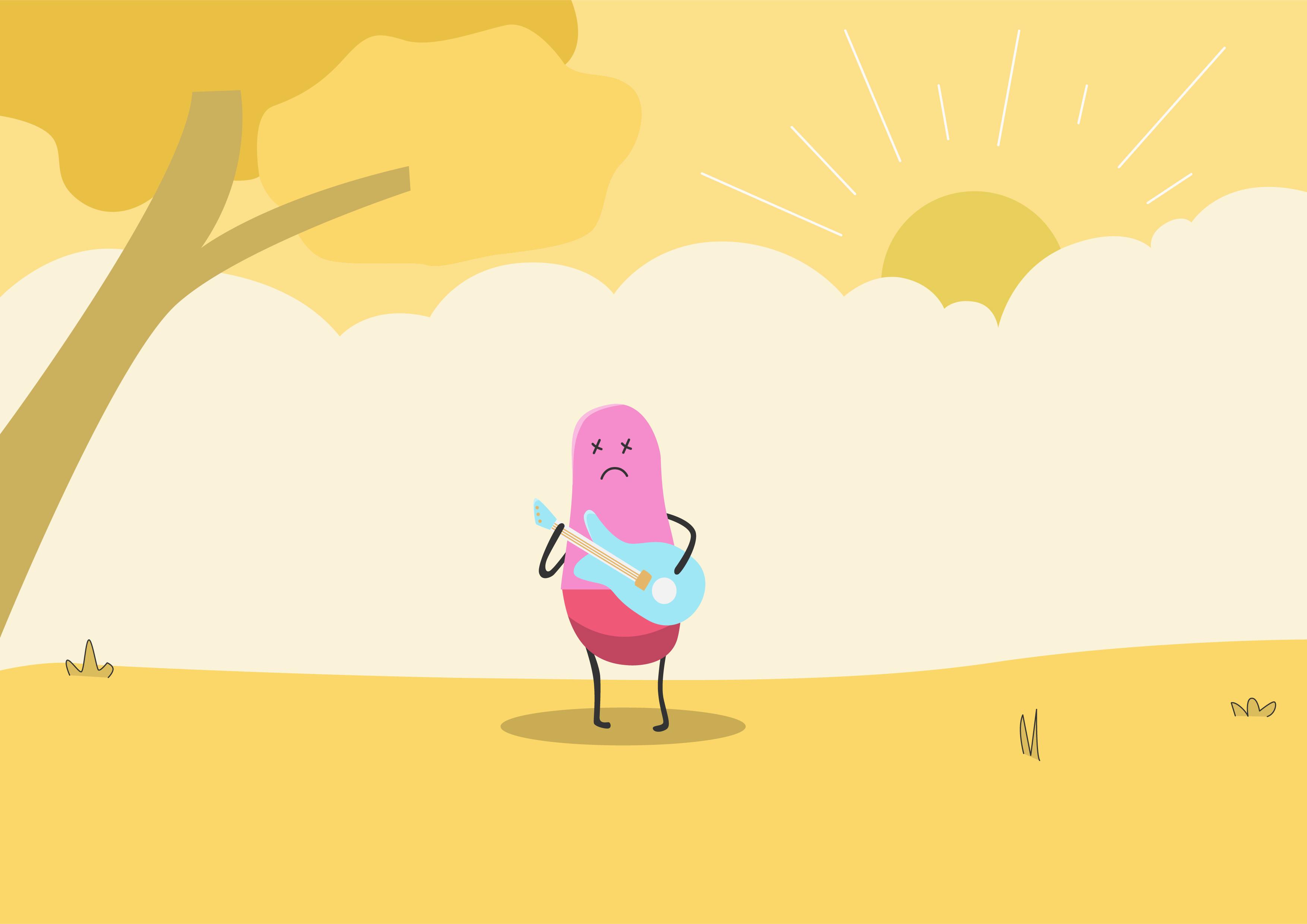 Cute Peanut Dumb Illustration #485