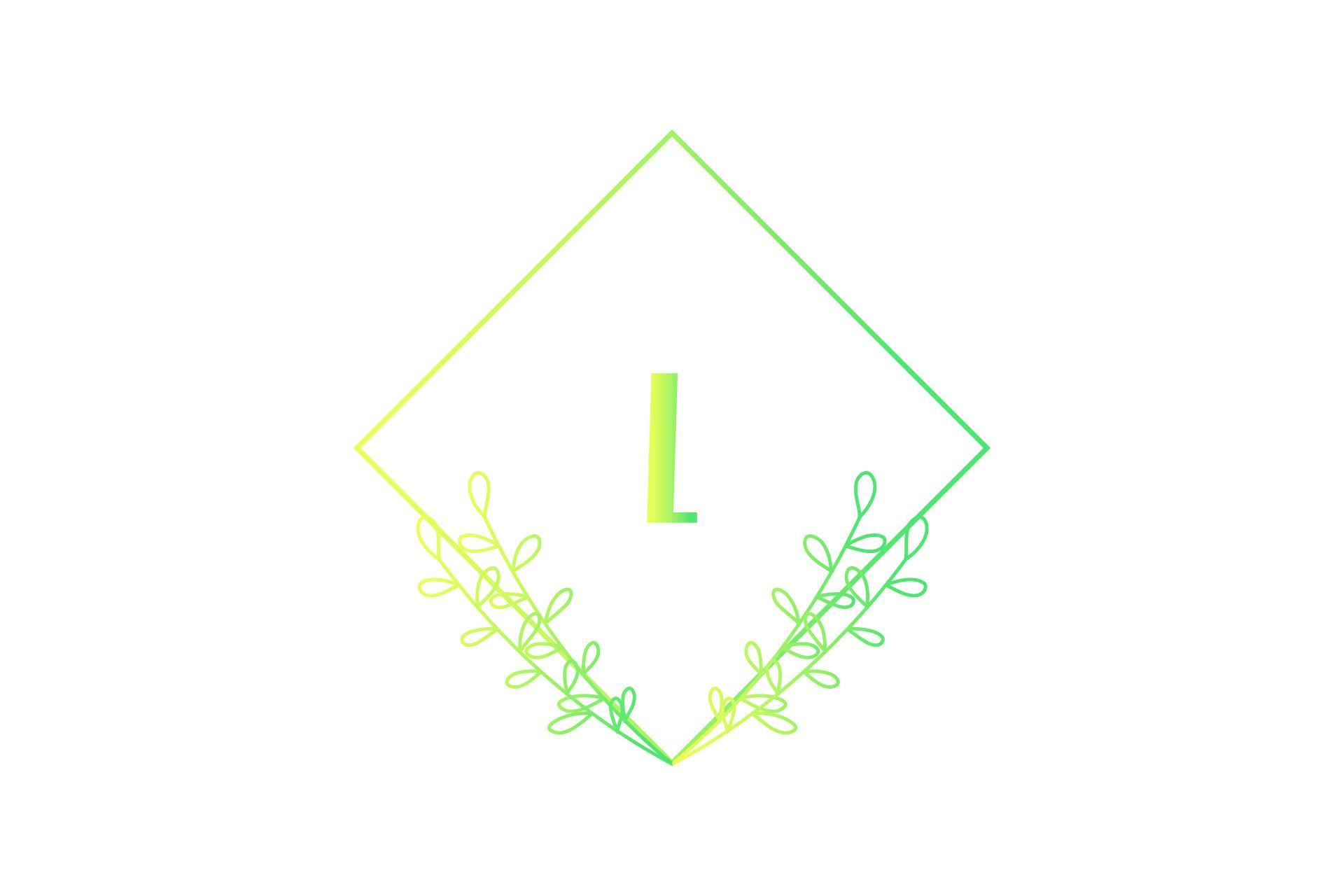 Beauty Element Monogram Frame