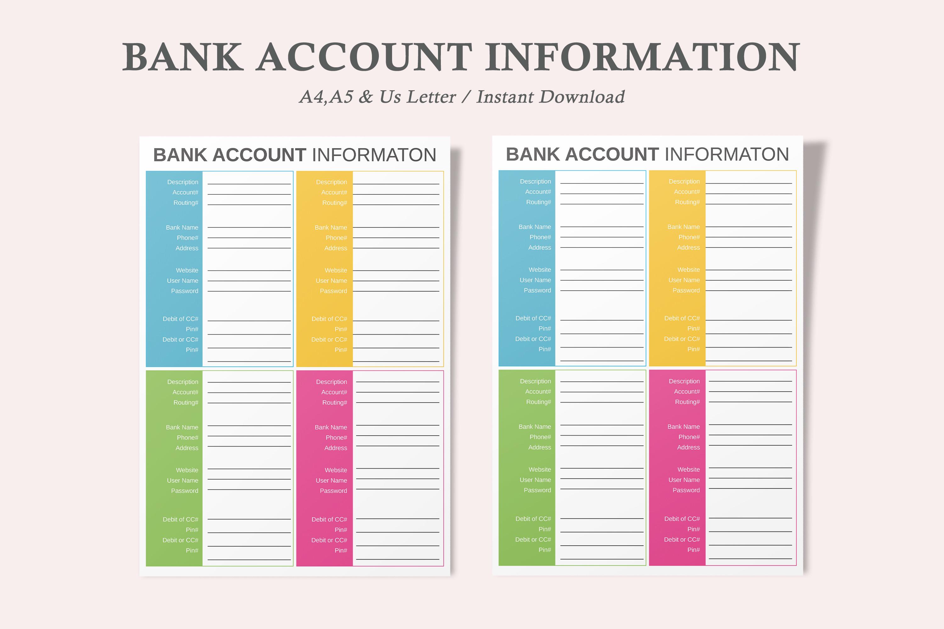 Bank Account Tracker