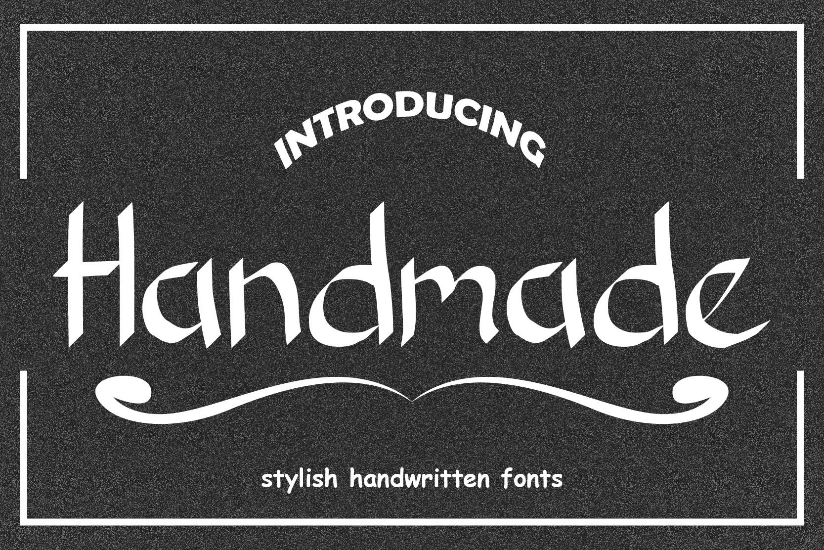 Handmade Font