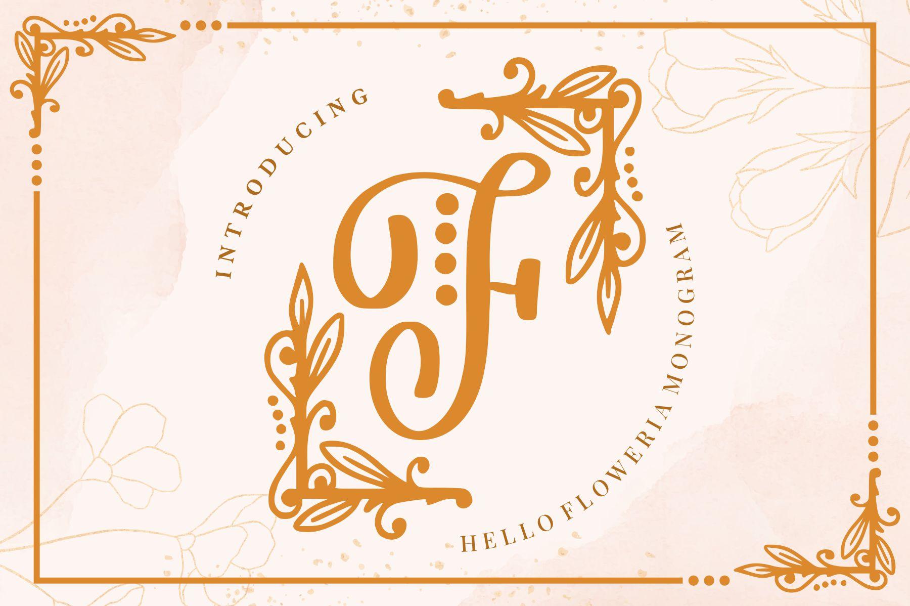 Hello Floweria Font