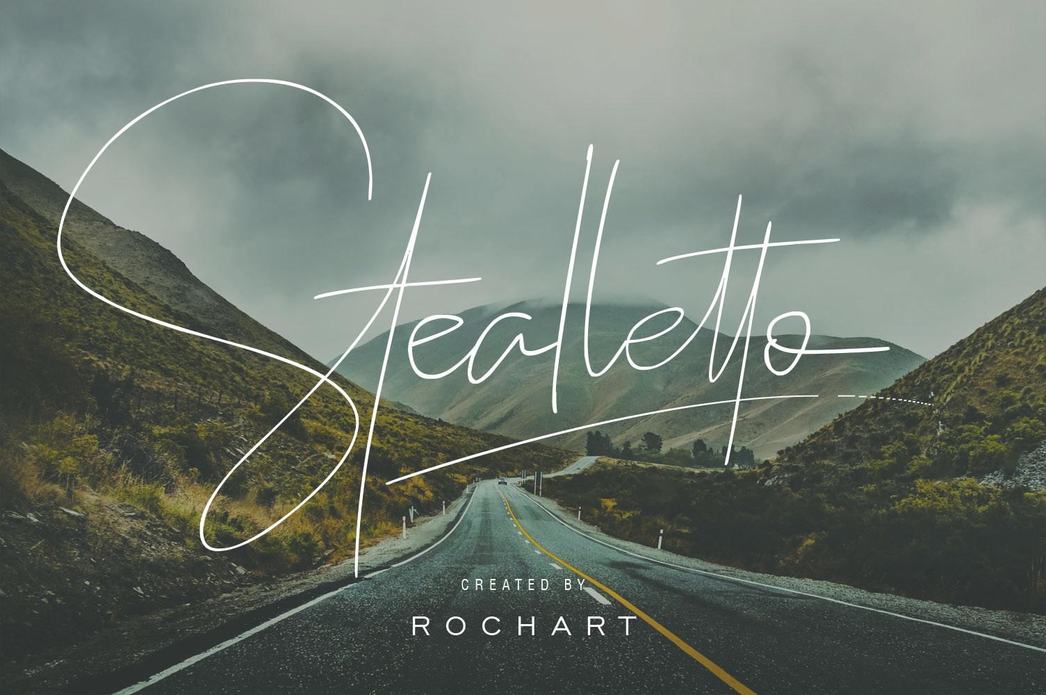 Stealletto Font