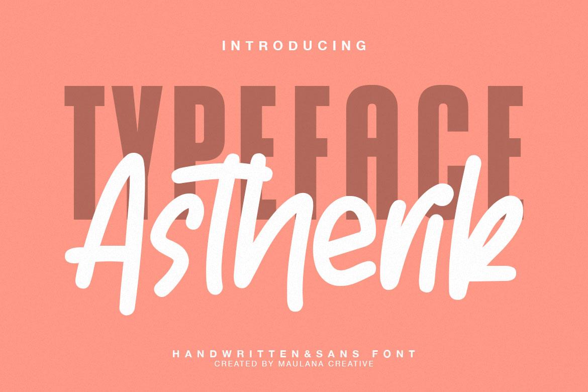Astherik Font