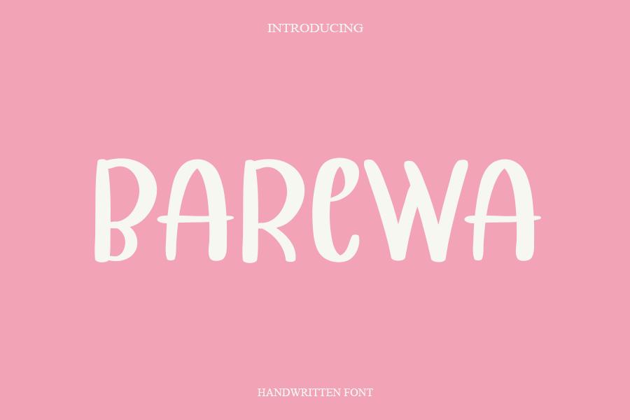 Barewa Font