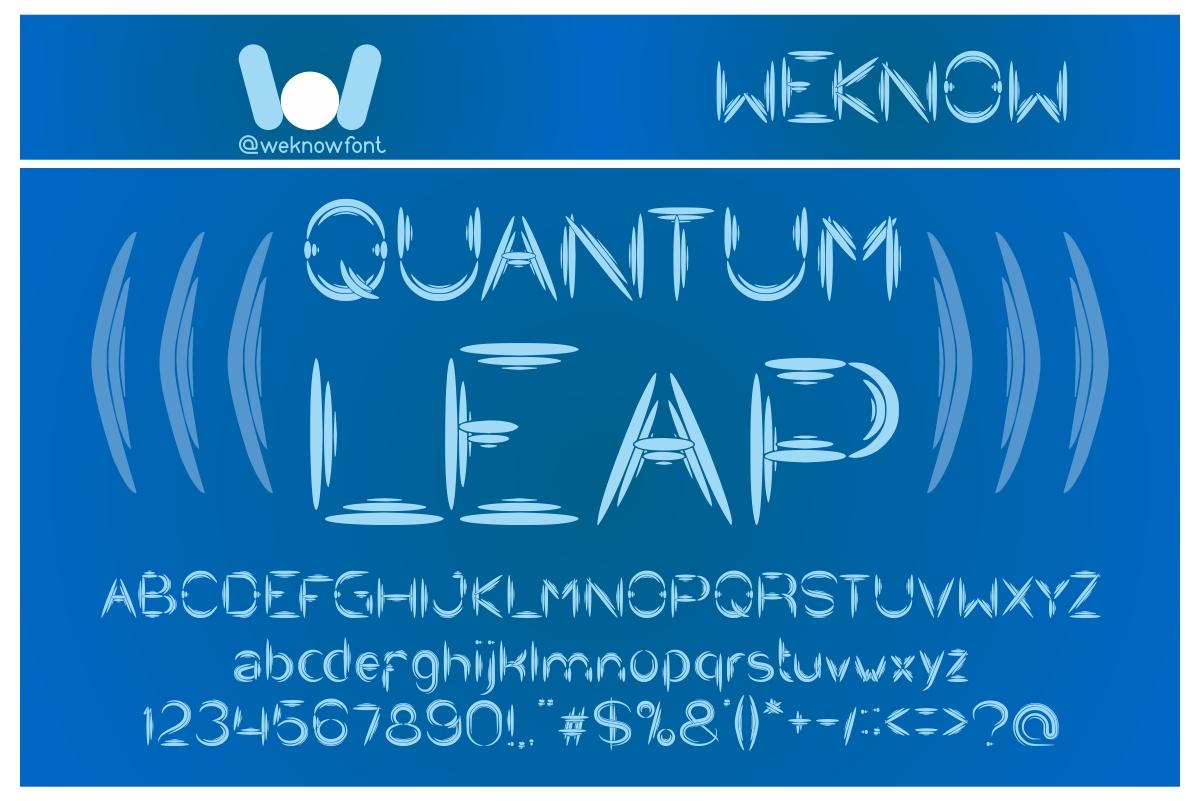 Quantum Leap Font