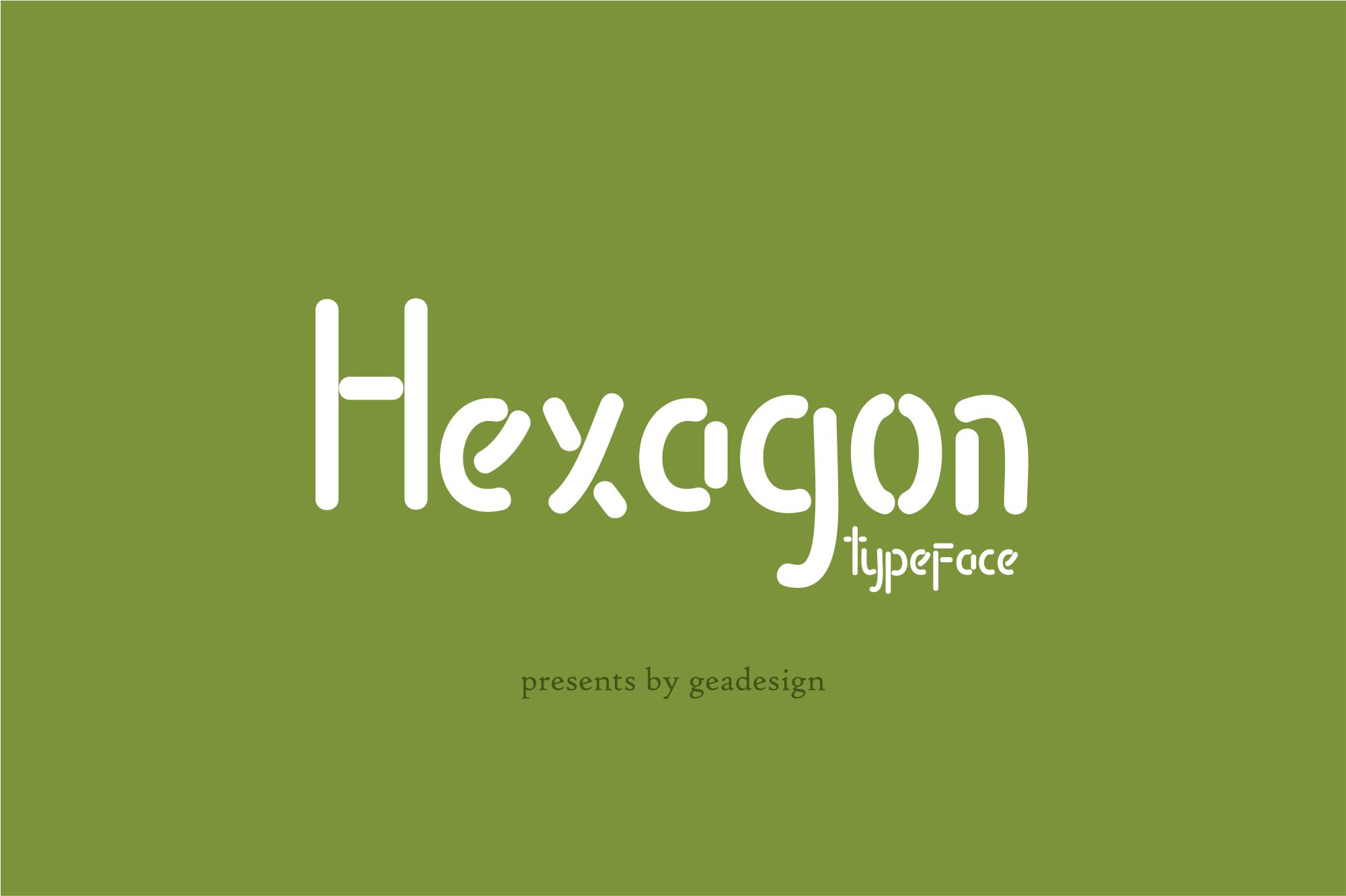 Hexagon Font