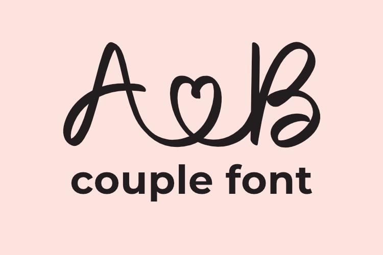 Couple Font