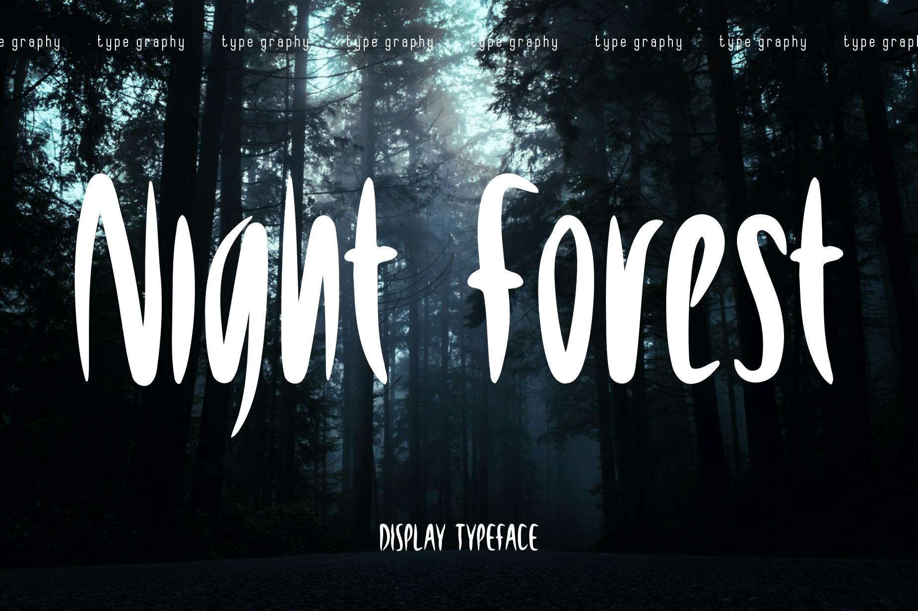 Night Forest Font