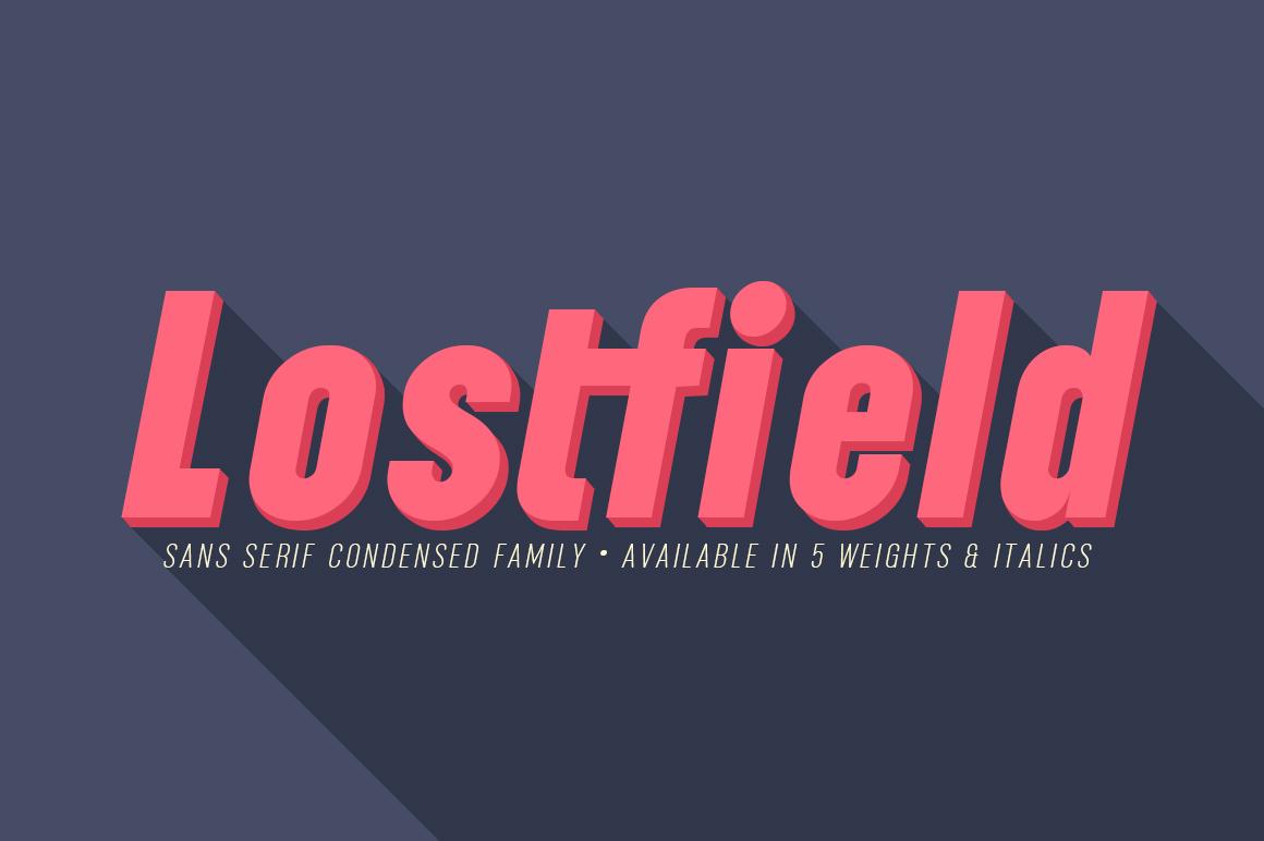 Lostfield Font